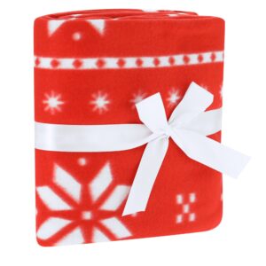 RPET-Decke mit Weihnachtsmuster für Ihr Marketing